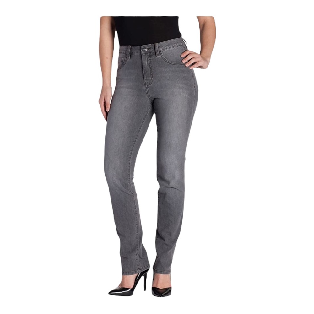 NWT Jag Jeans Sydney Fit Straight Leg Petite Stretch Denim Blue Jeans 8P